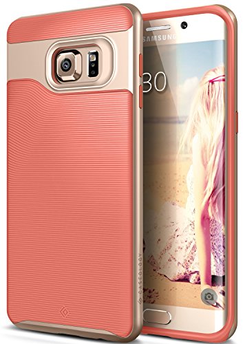 Caseology Funda Galaxy S6 Edge Plus Serie Wavelength Fina Cubierta Protectora de Doble Capa con sujecion Texturizada Rosado - Pink para Samsung Galaxy S6 Edge Plus 2015 Caseology Funda Galaxy S6 Edge Plus Serie Wavelength Fina Cubierta Protectora de Doble Capa con sujecion Texturizada Rosado - Pink para Samsung Galaxy S6 Edge Plus 2015