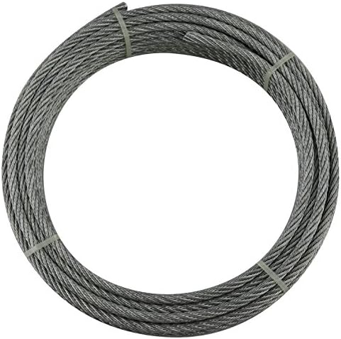 Y10607R10002 Cable 6 x 7 + 1 2 mm Roll 100 m Galvanized Steel