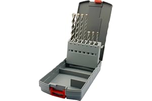 NORTOOLS SDS Plus Hammer Drill Bits 7 PCS Rotary Hammer Tungsten Carbide Tip 2 Head-cutters with PGM Mark Drill bit for Masonry, Brick