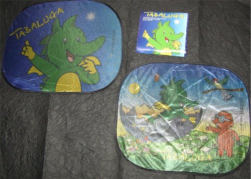 Preisvergleich Produktbild Niedlicher Sonnenschutz "Tabaluga" 2 Stck.