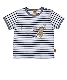 Steiff Unisex baby T-shirt 1/4 Arm Striped T-Shirt