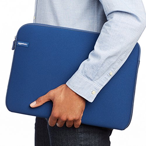AmazonBasics Laptop-Schutzhülle, für eine Bildschirmdiagonale von 17,3 Zoll, Marineblau - 2