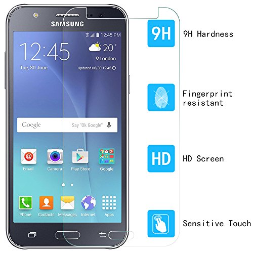 Galaxy J5 Schutzfolie, Kany J5 Screen Protector Tempered Glass Displayschutzfolie für Samsung Galaxy J5 2016 Displayschutz Panzerglas HD Ultra Klar Screen 5.2 zoll - 2