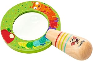 moses. Grande lente d'ingrandimento per gattonare, pratica lente d'ingrandimento per bambini, lente d'ingrandimento extra grande con ingrandimento di 3 e 5 volte, perfetta per osservazioni di piante,