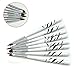 Coscelia 9W UV Gel Curing Lamp Dryer Glitter Nail Art Decoration Set