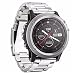 Produktbild KuGi für Garmin Vivoactive 3 Armbänder/Uhrenarmbänder/Kette/Gurt, Art und Weise Milanese Loop Edelstahlgewebe Ersatz Wölbungs Bügel Handgelenk Band für Garmin Vivoactive 3 Smart Watch. (Silber)