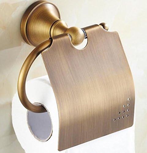 Tray wall toilets house tie paper brushed European copper retro style