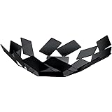 Alessi La Stanza dello Scirocco MT01 B Cestino di Design in Acciaio Colorato con Resina Epossidica, Nero