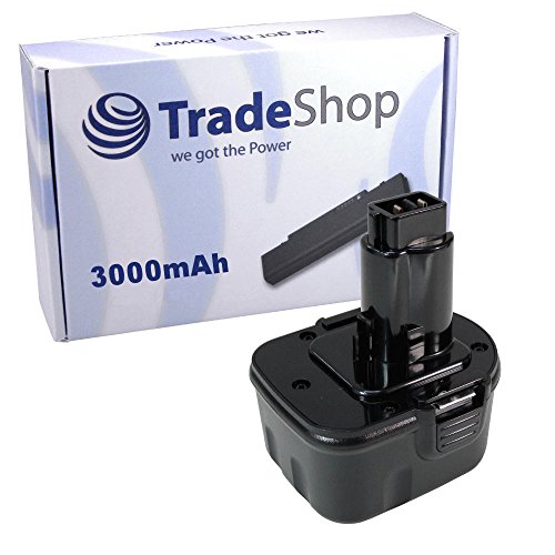Hochleistungs Werkzeug Ni-MH Akku 12V 3000mAh ersetzt DEWALT DC-9071 DE-9037 DE-9071 DE-9072 DE-9074 DE-9075 DE-9274 DW-9071 DW-9072 DW-9074 ELU EZWA49 EZWA50 EZWA57 EZWA60 EZWA61 EZWA-49 EZWA-50