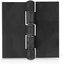 Gedotec Charnières à Souder - 1 Pièce - Charnière De Porte Robuste Pour Portail De Jardin Et Machines - Paumelle De Portail 150 X 150 Mm - DIN Utilisable à Gauche Et