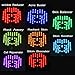 EZGO LED Facial Mask 7+1 Red, Facial Mask for Anti Aging, Anti Acne, Evens Skin Tones, Reduce Redness, Revitalization, Smoothing, Cell Rejuvenation, Skin Booster, Light Technology Patented Contoured Light Facial Mask, CE Available