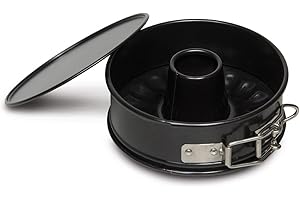 Guardini Linea Gardenia - Mini tortiera aperta 2 teglia media, Nero, Diametro 16 cm