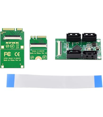 KALEA-INFORMATIQUE PCIe x1 Compact Controller Card-Adapter für SSD M.2