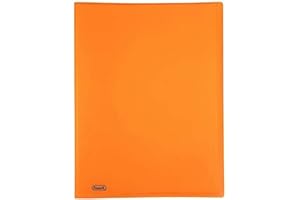 Favorit Neon Porte-vues, 60 vues lisses, 22 x 30 cm, orange fluo