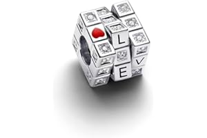 TCZNAF Charme Femmes Pearl Charm Compatible pour Européen Bracelets Cadeaux de bijoux de Noël