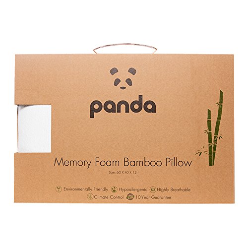 Panda Luxus Memory Foam Gedächtnis Schaum Bambus Kissen - 2