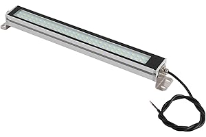 ZUNATE Lampada a Tubo Industriale a LED per Macchine, Lampada Lavoro Antideflagrante Impermeabile IP67, LED Ad Alta Efficienza Luminosa, per Macchine Utensili CNC, Centri di Lavoro
