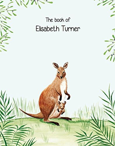 Personalized children book - original gift - birth gift - customized book - Animal book - Zebrabook - handmade