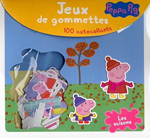 Peppa Pig les saisons - Jeux de gommettes Peppa Pig les saisons - Jeux de gommettes