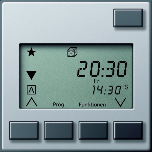 Preisvergleich Produktbild Gira 1308203 Aufsatz Jalousie 2 Gira E22 Aluminium