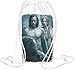 Produktbild The Legend Of Tarzan Wild Family Kordelzugbeutel Gym Travel Drawstring Sack Printed Bags By Slick Stuff