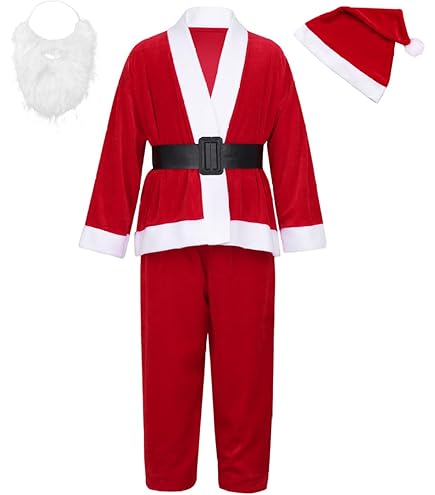 Barbe De Père Noël Smiffys - Blanc, Taille Unique, Accessoire Déguisement Facile à Porter