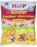 Hipp Knabber Sternchen mit Früchten