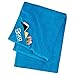 Produktbild Premium Handtuch / Badetuch mit integrierter Reißverschluss-Tasche 140x80cm aus 100% Baumwolle von Bora Sportswear - Strandtuch, Duschtuch, Saunatuch, Badehandtuch, Sporthandtuch (blau)