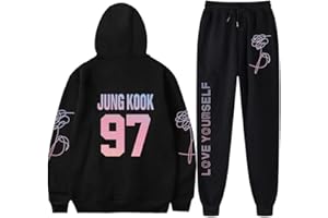 Dolpind BTS Hoodie Love Yourself Suga Jimin Jung Kook V Rap Jin Mitbers Signature Sweater Merchandise