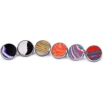 Pulsanti Per Tromba In Oro Rosso Con Pietra - Set Di 3 Ricambi | Per Migliorare Precisione E Fluidit&agrave;