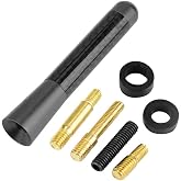 Uni̇versal Karbon Fi̇ber Oto &Ccedil;ubuk Radyo Anteni̇ 12 Cm