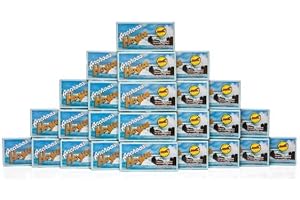 Hoya Santoña Anchoas del Cantábrico - Pack de 25 latas de 49g/8 filetes. Elaboración Artesana con bocartes del Cantábrico en Aceite de Oliva. (49g (Paquete de 25))