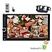 Price comparison product image Eincar Quad Core Android 5.1 Lollipop Auto Car Radio WIFI Stereo Double 2Din Head Unit with 7 inch Capacitive Touchscreen Support 3G GPS Navigation Bluetooth Autoradio Steering Wheel Control AV Output +HD Night View Rear Camera