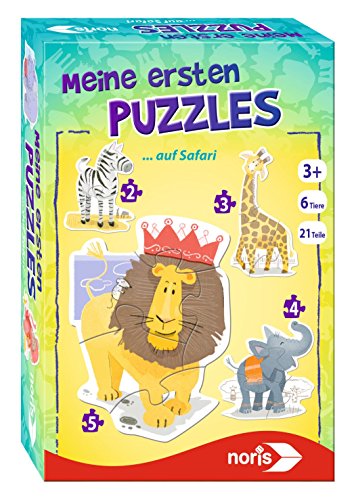 Preisvergleich Produktbild Noris Spiele 606031458 - Meine ersten Puzzles, Savanne, bunt