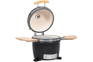 VIDAXL Kamado Barbecue au charbon de bois en céramique 44 cm