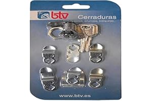 Btv M35222 - Cerradura buzon kit-1 cromado
