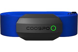 COOSPO H808S Pasmo Monitor Serca Pasmo Bluetooth/ANT+, Wodoodporny Czujnik Tętna IP67 Kompatybilny z CoospoRide/wahoo fitness/strava/pulsoid