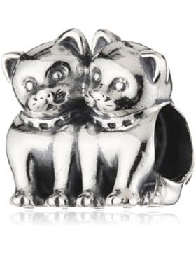 Pandora Damen-Charm 925 Sterling Silber Katzen 791119