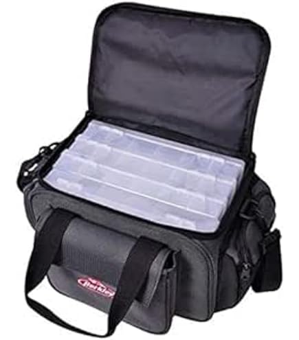 berkley maxi tackle bag fg-4000 BEUQU|#Berkley System With 4 Boxes & Top Cooler Compartment Scientists Learning from Commercial Musky X Casting Rod You have a passion Color:Hardened Magma