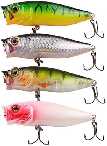 DAM Effzett Finesse Baby Popper 80mm Perch x 2 (5919180)
