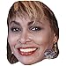 Produktbild Celebrity Cutouts Tina Turner (Smile) Maske aus Pappe