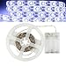 Produktbild GOESWELL Kaltes Weiß LED Strip Streifen 3528SMD 60leds Licht Band Leiste Wasserdicht IP65 Batteriebetrieben 100CM (Kaltes Weiß)