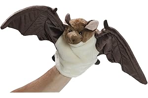 Carl Dick Peluche, Pipistrello burattino 25cm lungo, apertura alare di 44cm, 3472