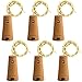 Produktbild 6 PCS 75 cm Kork Micro LED Licht für Weinflasche, gzqes, Licht der Folge des Kupferdraht des Kork, DIY Hochzeit Geschenk oder Nacht Lichter Lampe, warmes Flasche Wein Stopfen, weiß