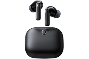 Baseus EP10 NC In-Ear Headphones Bluetooth Noise Cancelling Bluetooth Headphones with -43 dB ANC, Adaptive Noise Cancelling, Earbuds with 4-Mic AI Clear Call, IP55, 41H Playtime, Bluetooth 6.0