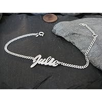 Personalisiertes Namensarmband für Kinder in 925er Silber (NA06)