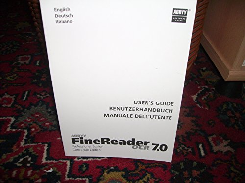 Preisvergleich Produktbild ABBYY FineReader 7.0 Corporate Edition: Deutsche Version