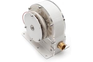 LeTkingok Turbine Pelton à Haut Rendement, Coureur Hydraulique à Impact, Roue à Godets, Générateur Hydraulique Polyvalent à Monter Soi-Même (B)