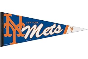 Wincraft New York Mets MLB Blue and Orange 12" x 30" Pennant