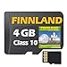 Produktbild FINNLAND Topo GPS Karte 10m Höhelinien 4GB microSD für Garmin Navi, PC und MAC  Garmin GPSMap 62 64s 64st 78s 78s ORIGINAL von STILTEC ©